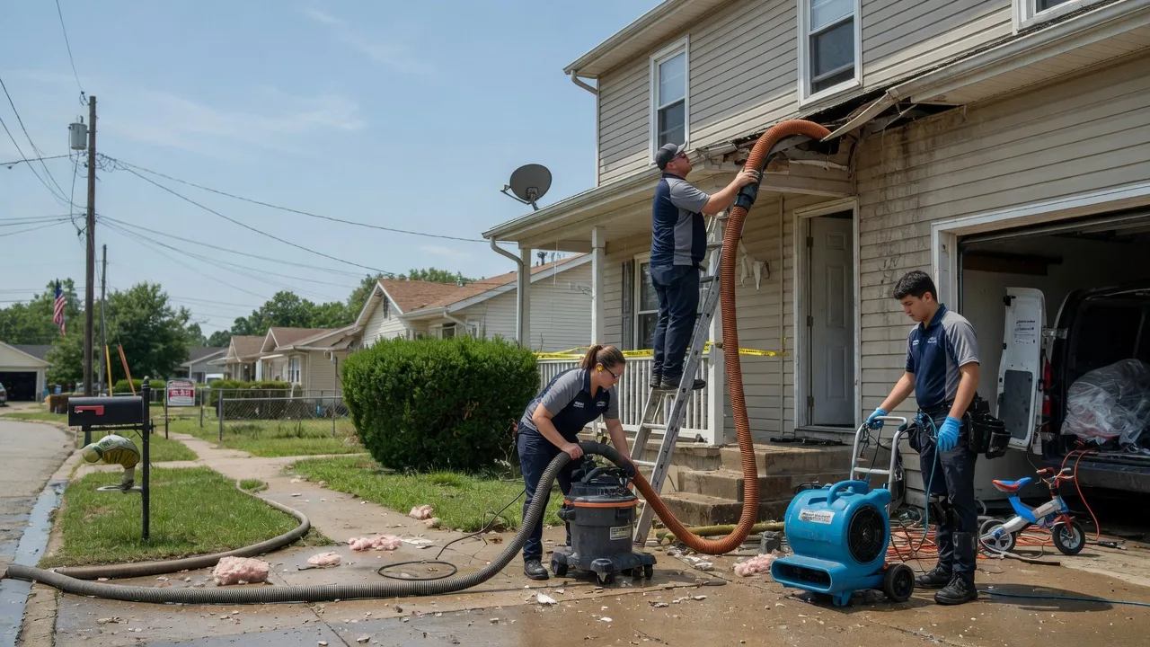 Water Damage Restoration in Fishers, IN near me